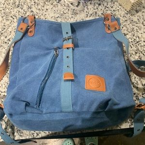 Modern+Chic Denim Backpack